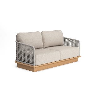 Acri Teak Sofa 2 Seat