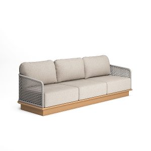 Acri Teak Sofa 3 Seat