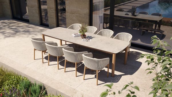 Acri Teak Sofa 2 Seat - Image 3