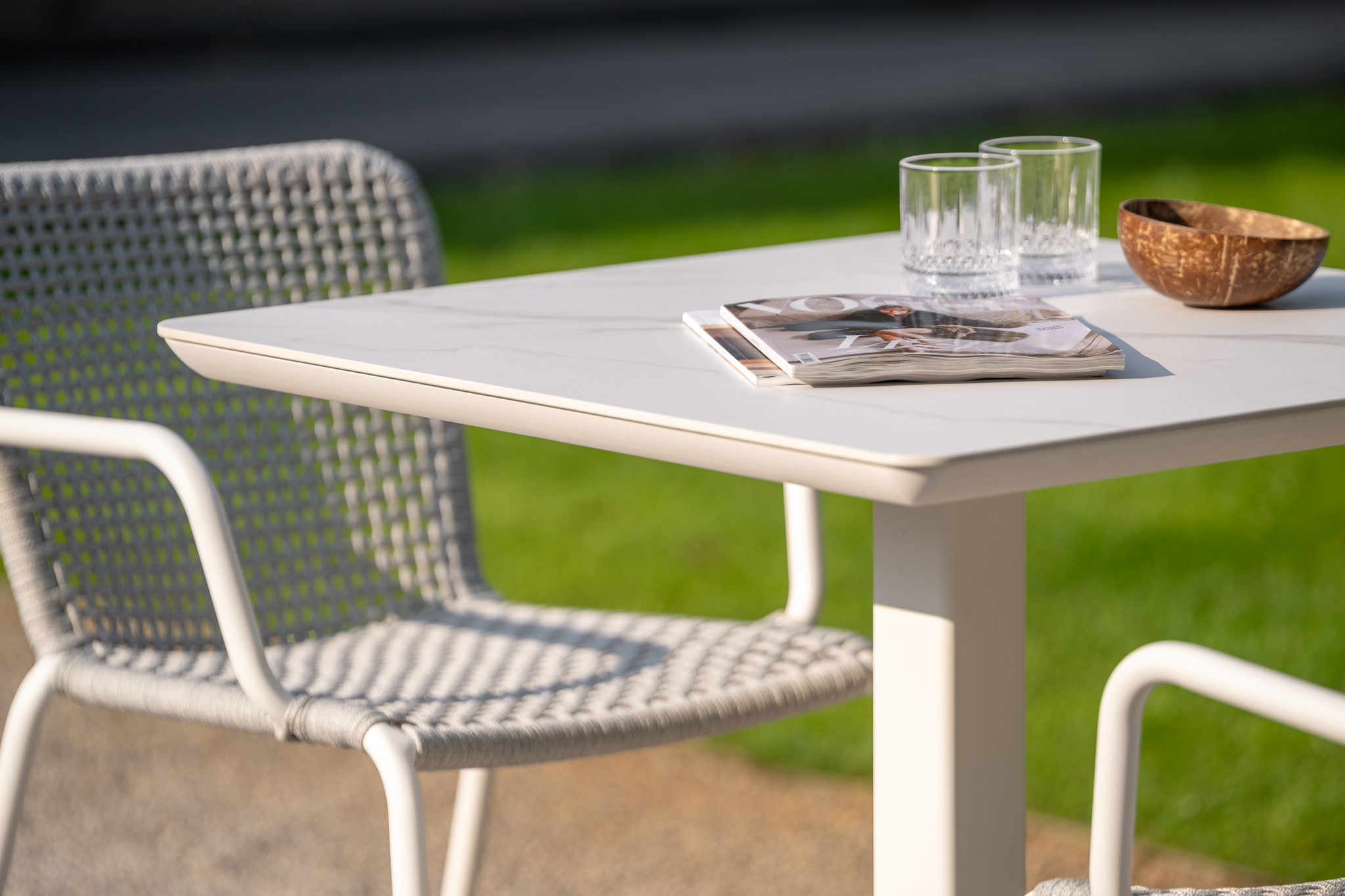 NEW Lucca Dining Table 80x80 - Image 2