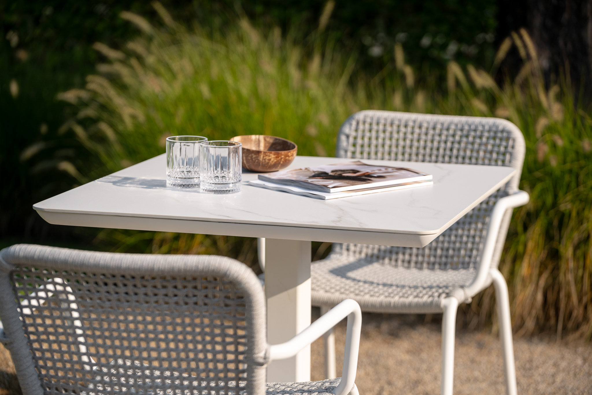 NEW Lucca Dining Table 80x80 - Image 5