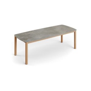 Benoa Teak Dining Table - Ceramic Top