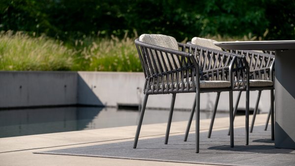 NEW Tofino Alu Dining Chair - Image 4